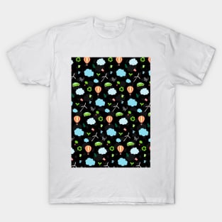 Eco Life Pattern T-Shirt